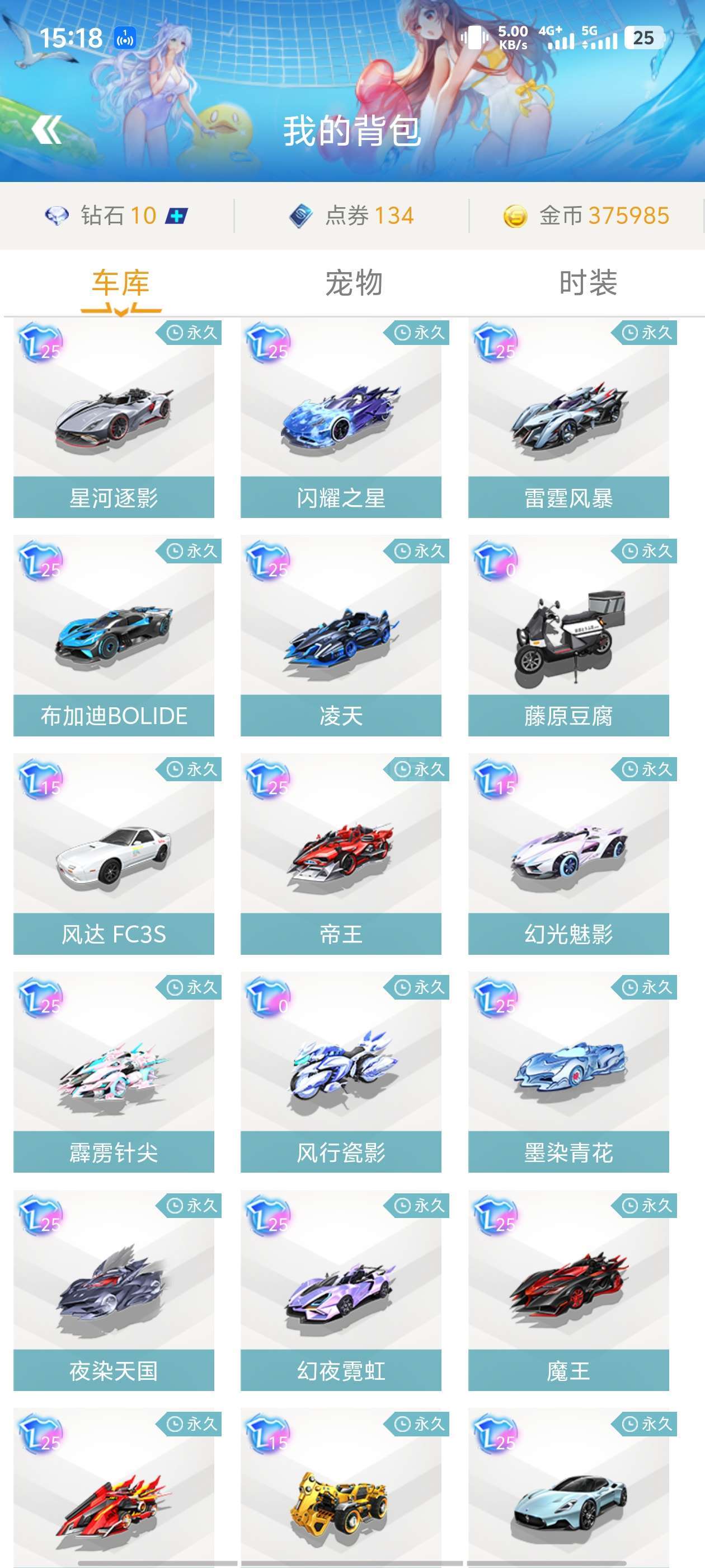 中的表现